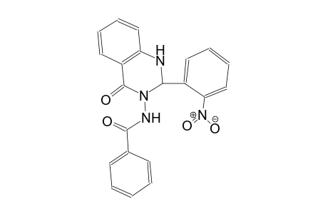 N-(2-(2-nitrophenyl)-4-oxo-1,4-dihydro-3(2H)-quinazolinyl)benzamide