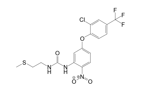 Urea, N-[5-[2-chloro-4-(trifluoromethyl)phenoxy]-2-nitrophenyl]-N'-[2-(methylthio)ethyl]-