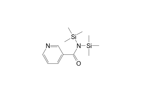 N,N-bis(trimethylsilyl)-3-pyridinecarboxamide
