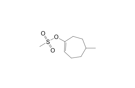 5-Methylcyclohept-1-enyl Mesylate