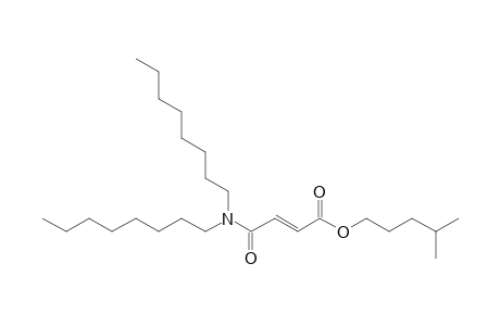 Fumaric acid, monoamide, N,N-dioctyl-, isohexyl ester