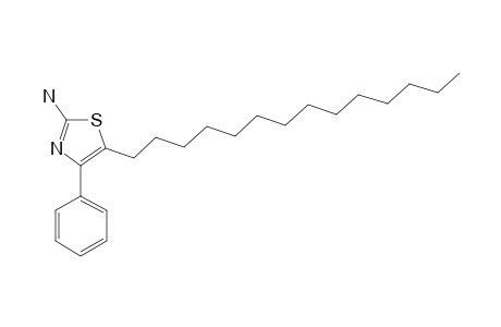2-Amino-4-phenyl-5-tetradecylthiazole