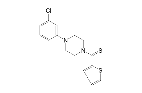 1-(m-chlorophenyl)-4-(thio-2-thenoyl)piperazine