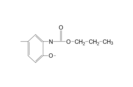 2-methoxy-5-methylcarbanilic acid, propyl ester