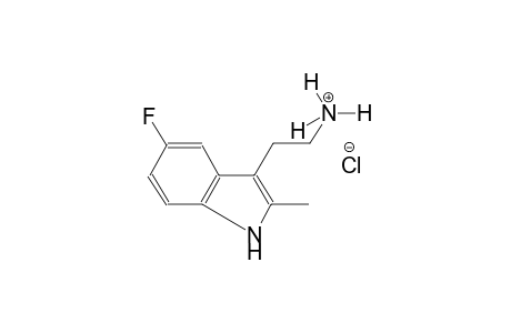 1H-indole-3-ethanaminium, 5-fluoro-2-methyl-, chloride