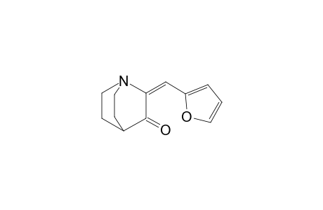 1-azabicyclo[2.2.2]octan-3-one, 2-(2-furanylmethylene)-, (2E)-