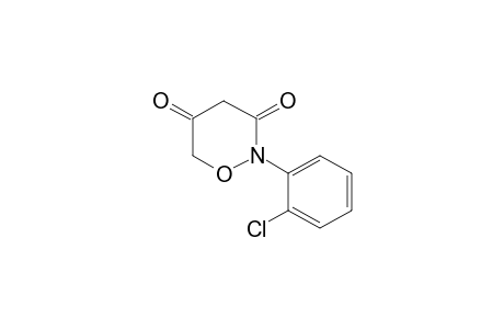 2-(o-chlorophenyl)tetrahydro-2H-1,2-oxazine-3,5-dione