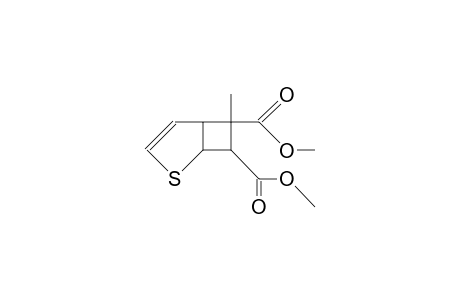 6-METHYL-2-THIABICYCLO-[3.2.0]-HEPT-3-EN-6,7-DICARBONSAEUREMETHYLESTER