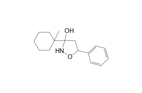 3-(1-Methylcyclohexyl)-5-phenyl-3-isoxazolidinol