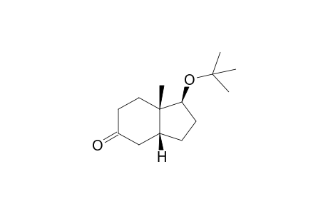 (1S,3AR,7AS)-1-(tert-BUTOXY)-7A-METHYL-3A,4,5,6,7,7A-HEXAHYDROINDAN-5-ONE