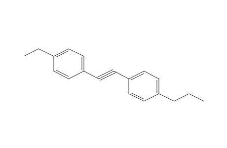 1-Ethyl-4-[(4-n-propylphenyl)ethynyl]benzene