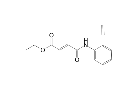 Ethyl (E)-4-(2-ethynylphenylamino)-4-oxobut-2-enoate