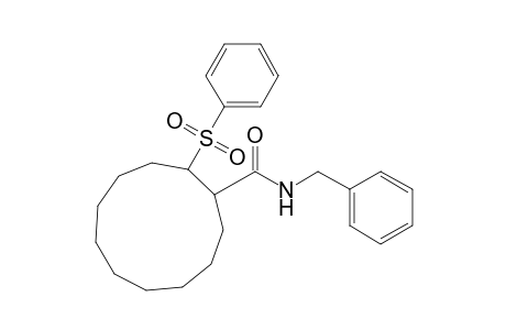 N-Benzyl-2-(phenylsulfonyl)cycloundecylcarboxamide isomer