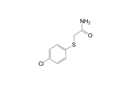 2-[(p-chlorophenyl)thio]acetamide