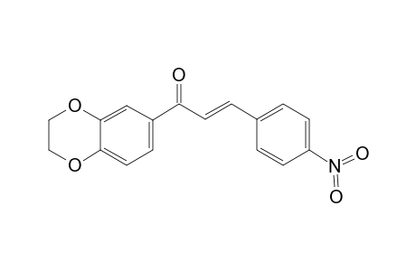 (2E)-1-(2,3-Dihydro-1,4-benzodioxin-6-yl)-3-(4-nitrophenyl)-2-propen-1-one