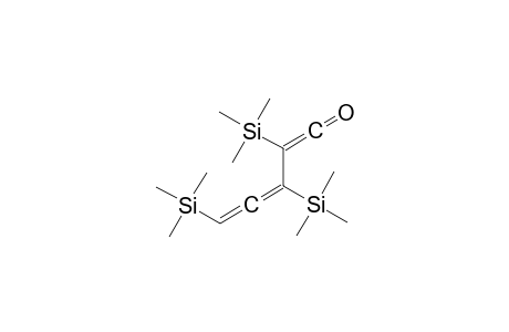 2,3,5-Tris-trimethylsilanyl-penta-1,3,4-trien-1-one