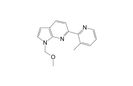 1-(methoxymethyl)-6-(3-methylpyridin-2-yl)-1H-pyrrolo[2,3-b]pyridine