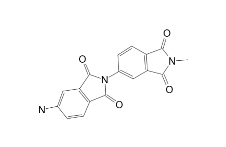 Isoindole-1,3(1H,3H)-dione, 5-amino-2-(1,3-dihydro-2-methyl-1,3-dioxoisoindol-5-yl)-