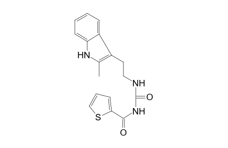 urea, N-[2-(2-methyl-1H-indol-3-yl)ethyl]-N'-(2-thienylcarbonyl)-