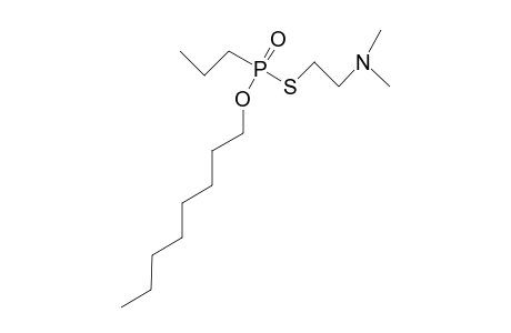 Octyl S-2-(dimethylamino)ethyl propylphosphonothiolate