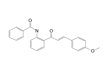 2-Propen-1-one, 3-(4-methoxyphenyl)-1-(2-benzoylamino)-