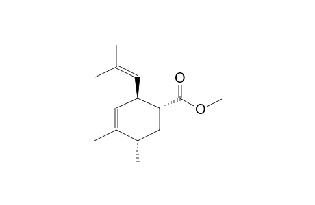 (1ALPHA,2BETA,5ALPHA)-METHYL-2-(2-METHYL-1-PROPENYL)-4,5-DIMETHYL-3-CYCLOHEXEN-1-CARBOXYLATE