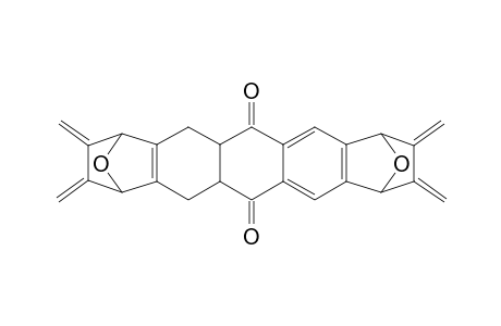 1,2,3,4,5,5a,8,9,10,11,13a,14-dodecahydro-2,3,9,10-tetrakis-(methylene)-1,4:8,11-diepoxypentacene-6,13-dione