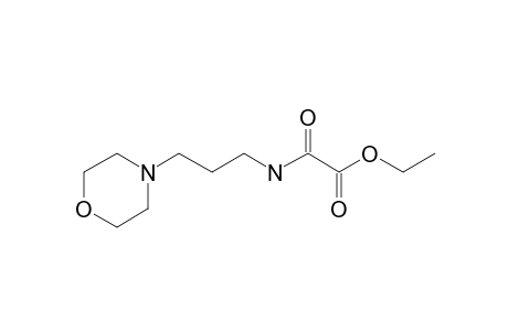 Oxalic acid, monoamide, N-(3-(N-morpholinyl)propyl)-, ethyl ester