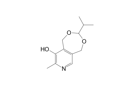 5-Isopropyl-1'-hydroxy-2'-methyl-4,6-dioxa-pyrido-cycloheptene