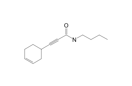 N-(n-Butyl)-3-cyclohexenylpropiolamide