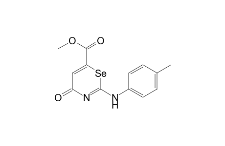 2-(4-Methylanilino)-4-oxo-1,3-selenazine-6-carboxylic acid methyl ester