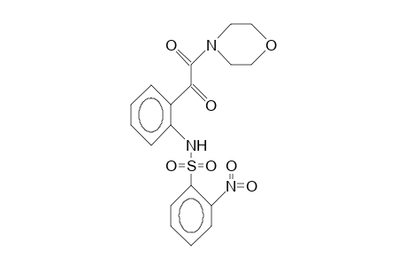 2'-(MORPHOLINOGLYOXYLOYL)-2-NITROBENZENESULFONANILIDE