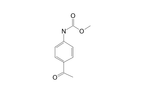 Methyl N-(4-acetylphenyl)carbamate