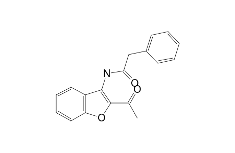 Acetamide, 2-phenyl-N-(2-acetyl-3-benzofuryl)-