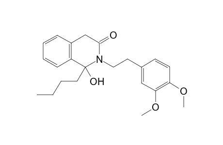 1-n-Butyl-N-[(3,4-Dimethoxyphenyl)ethyl]-1-hydroxy-3(2H)-isiquinolone