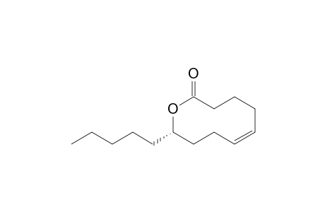 (5Z,9S)-tetradec-5-en-9-olide