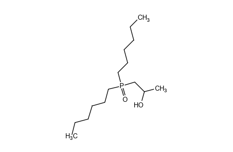 2-PROPANOL, 1-/DIHEXYLPHOSPHINYL/-,