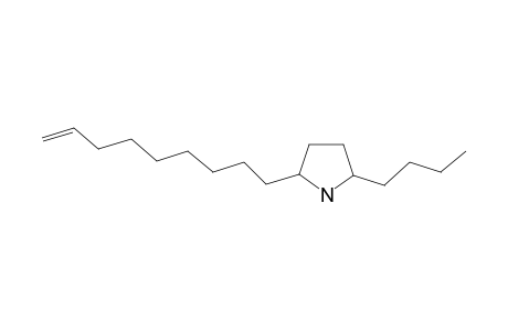 2-Butyl-5-(8-nonenyl)pyrrolidine