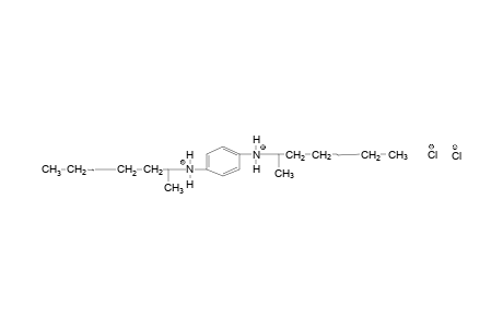 N,N'-bis(1-methylheptyl)-p-phenylenediamine, dihydrochloride