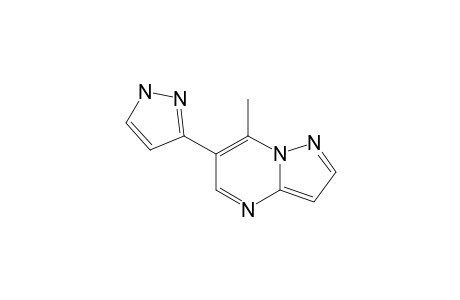 7-METHYL-6-(PYRAZOL-3'-YL)-PYRAZOLO-[1,5-A]-PYRIMIDINE