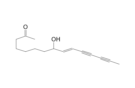 8-HYDROXY-PENTADECA-(9E)-ENE-11,13-DIYN-2-ONE