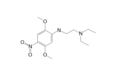 N-Diethylaminoethyl-2,5-dimethoxy-4-nitroaniline