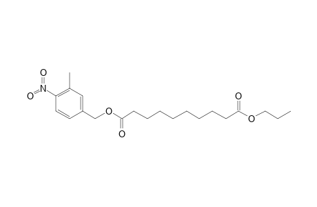 Sebacic acid, 3-methyl-4-nitrobenzyl propyl ester