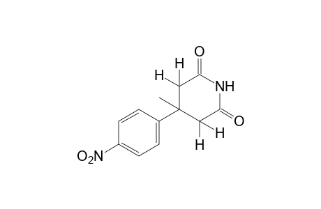 3-methyl-3-(p-nitrophenyl)glutarimide