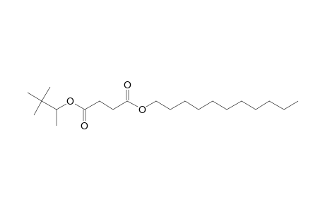 Succinic acid, 3,3-dimethylbut-2-yl undecyl ester