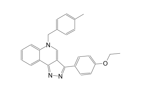 5H-pyrazolo[4,3-c]quinoline, 3-(4-ethoxyphenyl)-5-[(4-methylphenyl)methyl]-