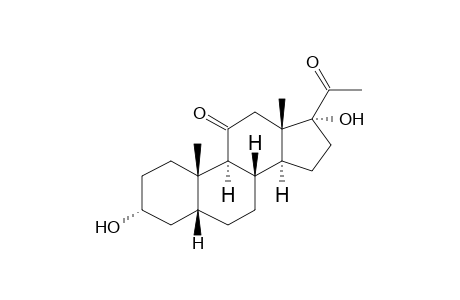 5β-Pregnan-3α,17-diol-11,20-dione