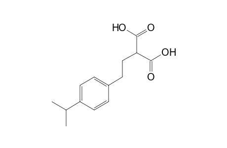 (p-ISOPROPYLPHENETHYL)MALONIC ACID