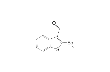 Benzo[b]thiophene-3-carboxaldehyde, 2-(methylseleno)-