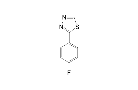 2-(4-FLUOROPHENYL)-1,3,4-THIADIAZOLE